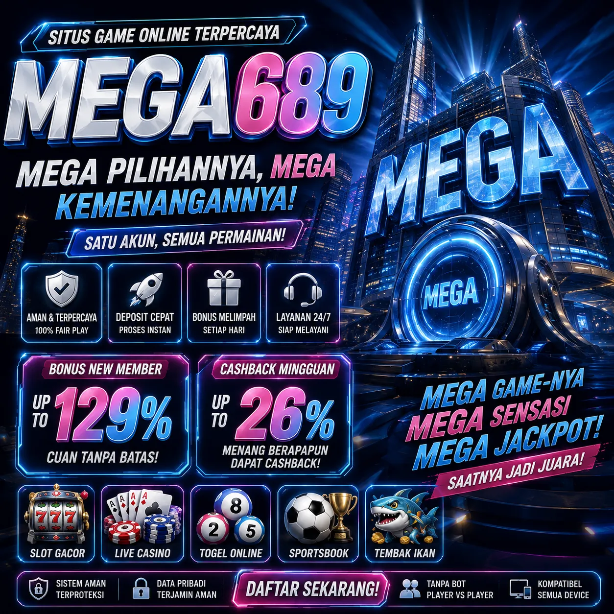 Mega689 Banner